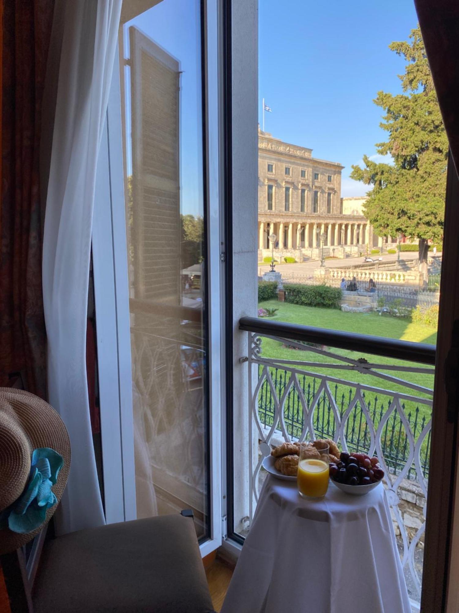 Palazzo Luxury Suite - View To Liston Square & Old Fortress Of Corfu Old Town Eksteriør bilde