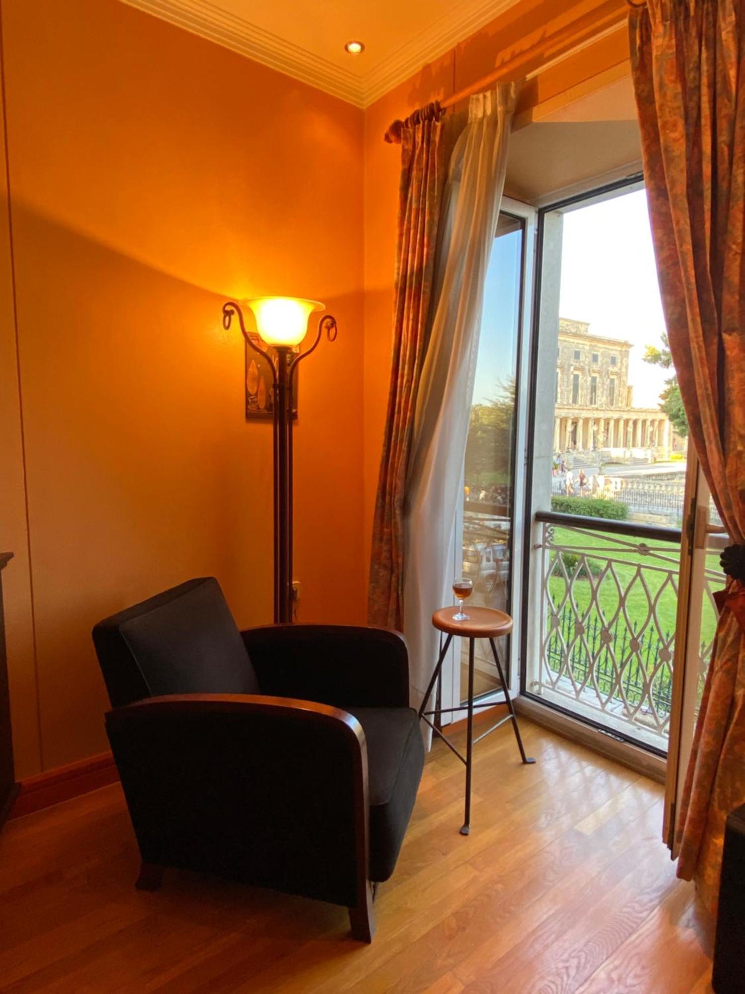 Palazzo Luxury Suite - View To Liston Square & Old Fortress Of Corfu Old Town Eksteriør bilde