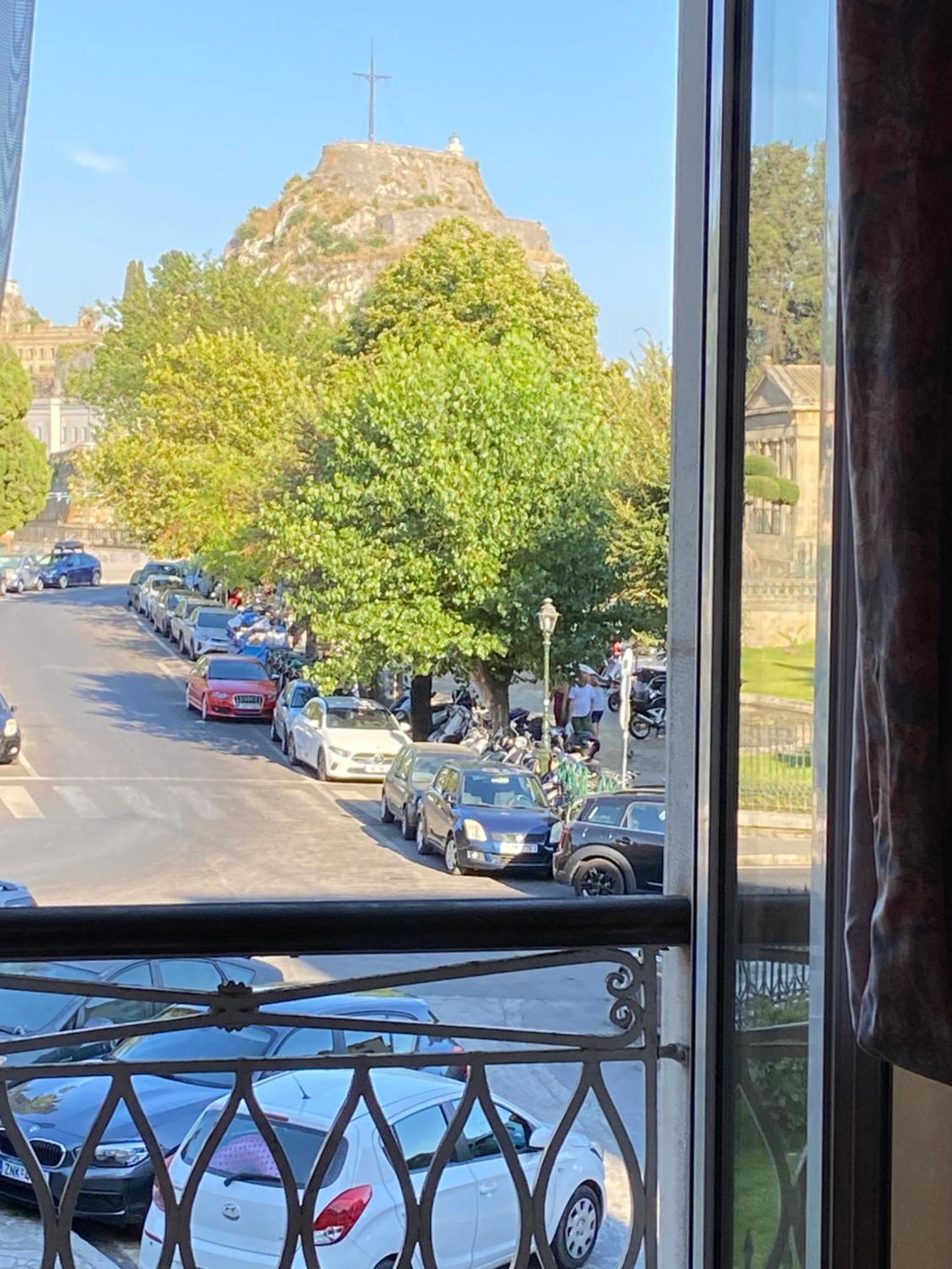 Palazzo Luxury Suite - View To Liston Square & Old Fortress Of Corfu Old Town Eksteriør bilde