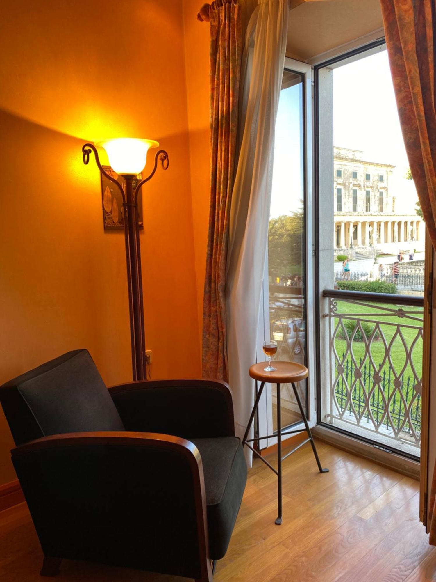 Palazzo Luxury Suite - View To Liston Square & Old Fortress Of Corfu Old Town Eksteriør bilde