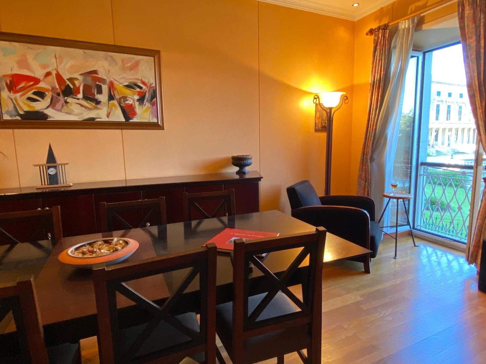 Palazzo Luxury Suite - View To Liston Square & Old Fortress Of Corfu Old Town Eksteriør bilde