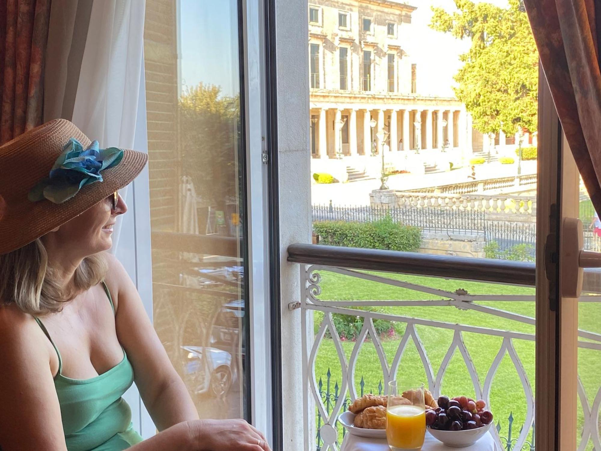 Palazzo Luxury Suite - View To Liston Square & Old Fortress Of Corfu Old Town Eksteriør bilde